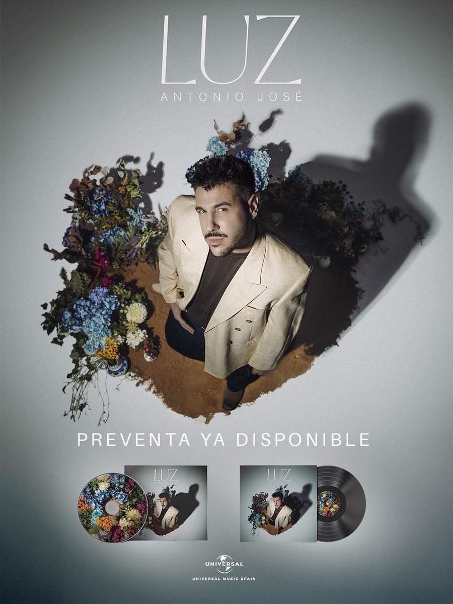Familia, os recuerdo que la preventa de #LUZ mi nuevo álbum, ya está disponible... 
¡Quedan muy pocos días para que lo descubráis!.  

PINCHA AQUÍ:

👇🏻👇🏻👇🏻👇🏻👇🏻👇🏻👇🏻👇🏻👇🏻👇🏻👇🏻

link.fans/antonio-jose-l…