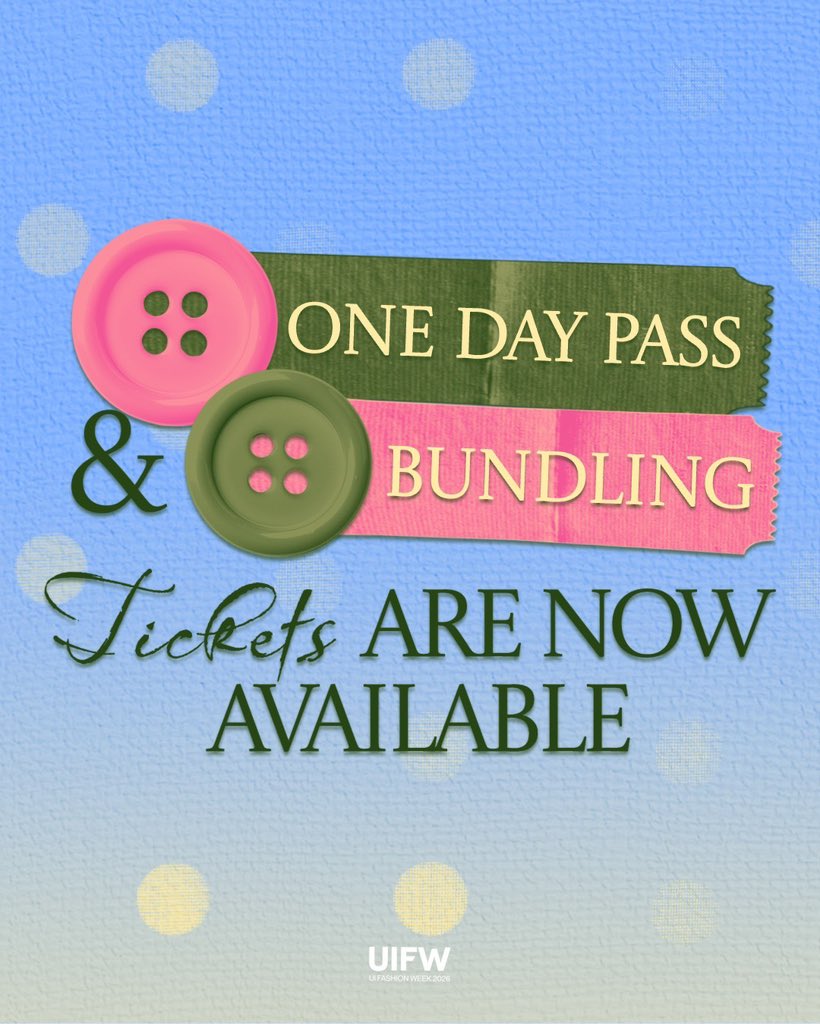 UI Fashion Week 2026 tweet media