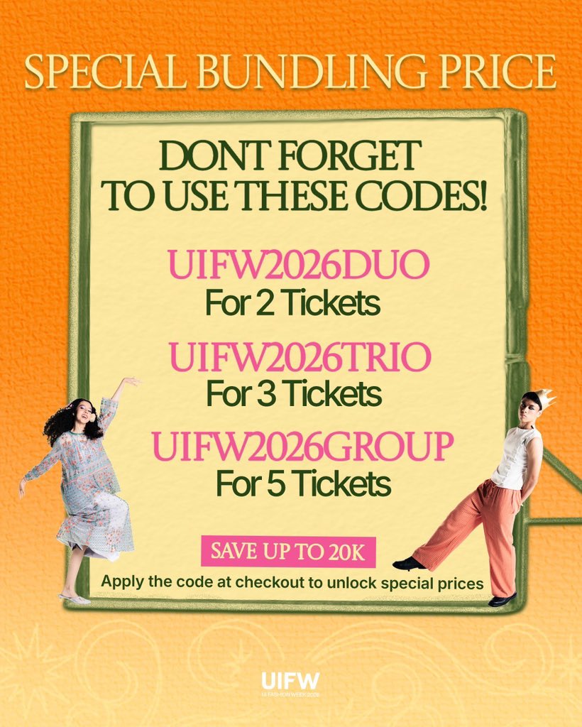 UI Fashion Week 2026 tweet media