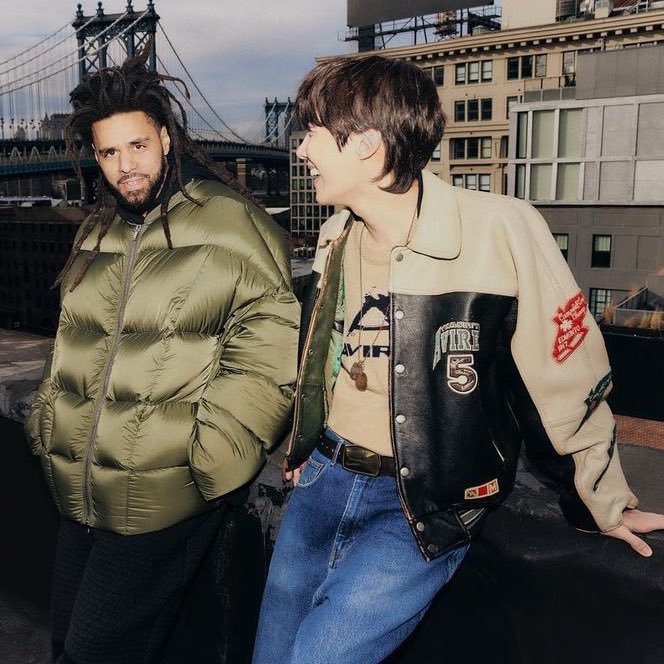 I knew #jhope would be all over this and I love him for supporting