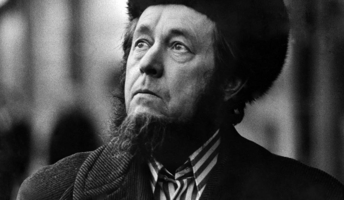 "The simple step of the courageous individual is to not take part in the lie."

— Aleksandr Solzhenitsyn