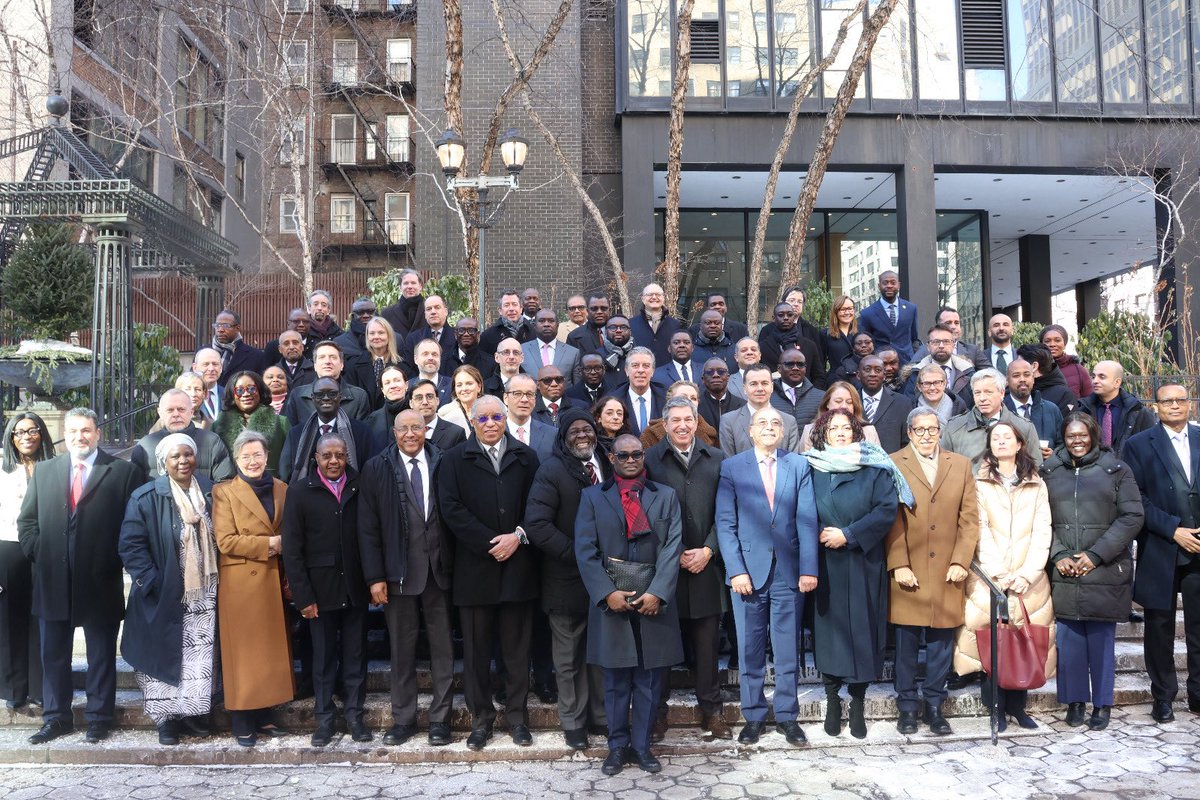African and European UN Ambassadors met for African Union – European Union dialogue.

Ambassador <a href="/ElinaKalkku/">Elina Kalkku</a> stated that African and European ambassadors should make more joint, concrete initiatives at the UN.

Cooperation between AU &amp; EU grows stronger as we work side by side.