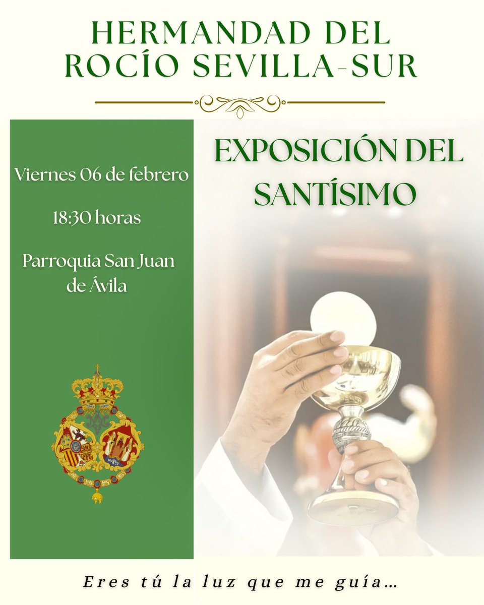 Hdad. del Rocío de Sevilla Sur tweet media