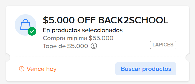 AhorrandoAndoAr's tweet photo. CUPÓN DE MERCADO LIBRE!!!
PARA TODOS 🔥🔥🔥

Es para productos seleccionados

De: $5.000
Código: LAPICES
Compra mínima: $55.000

Lo ingresan acá en cupones:
https://t.co/LiFQjEjfQn https://t.co/wU4OrsdOcJ