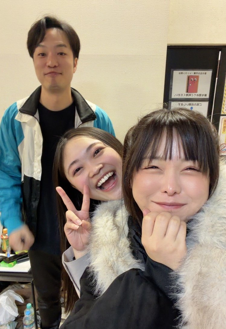 #ヤンバルクイナは真夜中に跳ぶ
#壱人前企画
永瀬さんは、初舞台でありながらもネアカな性格でムードメーカー！
純粋な気持ちでいつも作品についてや、共演者についてなど語ってくれて、その嘘のないお気持ちに、いつも励まされます。この写真も楽しんで下さってる姿にホッとさせられます。