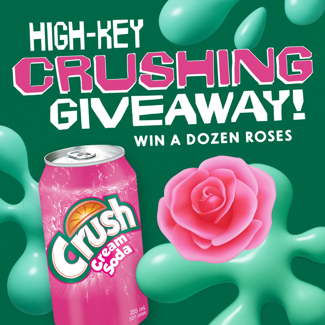 NLBottlersBH's tweet photo. You'll be high-key crushing on our Valentine's Day Giveaway!! 💘 We’re giving one lucky fan a case of Crush and a dozen roses for their crush, a loved one, or to enjoy for themselves! 🌹 To enter, tag someone you love below, then like and retweet this post! 😘 *NL residents only. https://t.co/tPdr3cqeFV