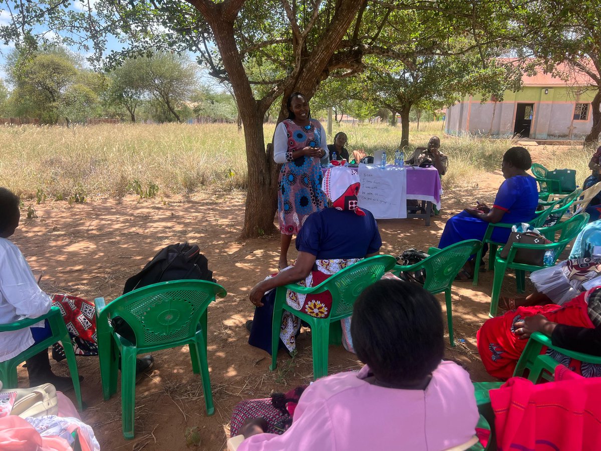 KEWASNET's tweet photo. We spent an inspiring week in Makueni with Maendeleo ya Wanawake women's group, focusing on environmental stewardship. Key highlight: encouraging them to join Water Resource Users Associations (WRUAs) to amplify their voice in protecting our precious water sources. #IWRM https://t.co/6IWi6DEChQ