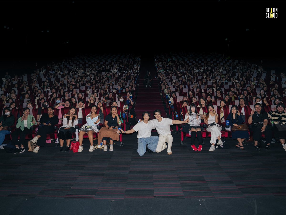 วันนี้ขอบคุณทุกคนทั้งทีมหน้างานและหน้าจอเลยนะคะ สำหรับงาน มาย ไบเบิ้ล SF Friends Screening: Human Resource พนักงานใหม่ (โปรดรับไว้พิจารณา) ทั้งสองหนุ่มได้กำลังใจเต็มเปี่ยม กลับบ้านปลอดภัย ฝันดีค่าา 🫶🏻✨