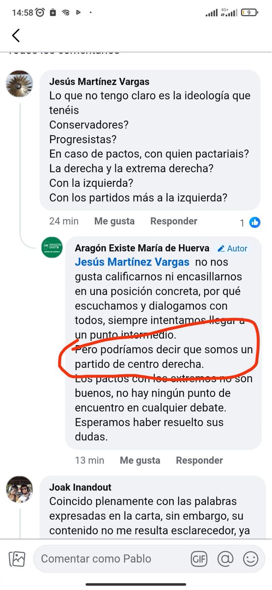 Osanapio's tweet photo. @TE_BajoAragon @TeruelExiste_ @JorgeFyQ @AragonExiste_ Que dicen los de María de Huerva que ahora sois de centro derecha. ¿Podéis confirmarlo? https://t.co/HtVHKiKyil