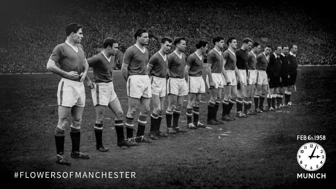 Never Forgotten     The Busby Babes 
#FlowersOfManchester        ❤️