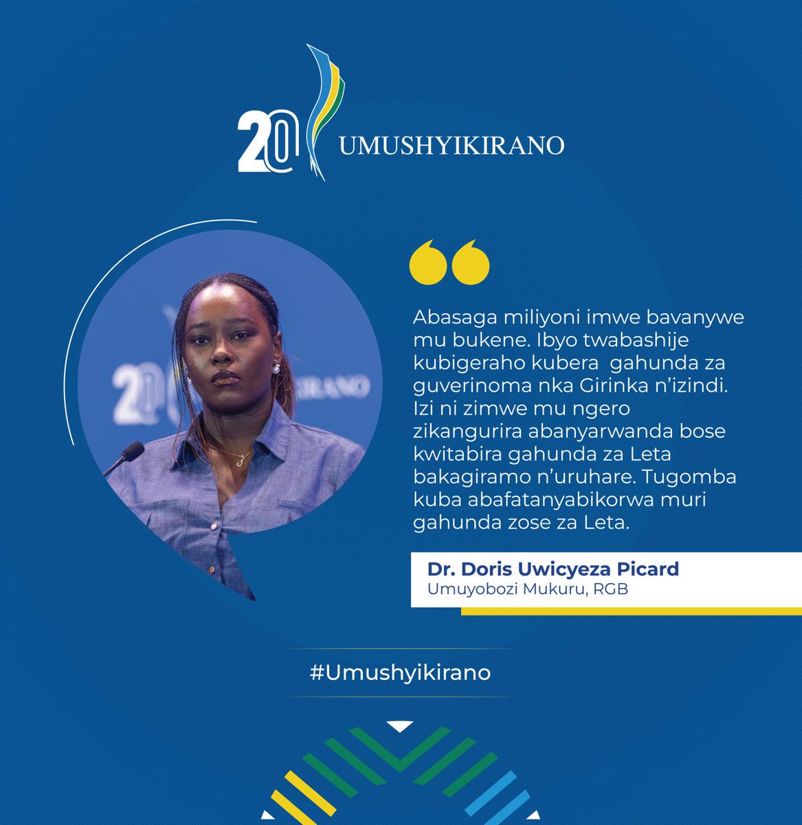 Umushyikirano Rwanda tweet media