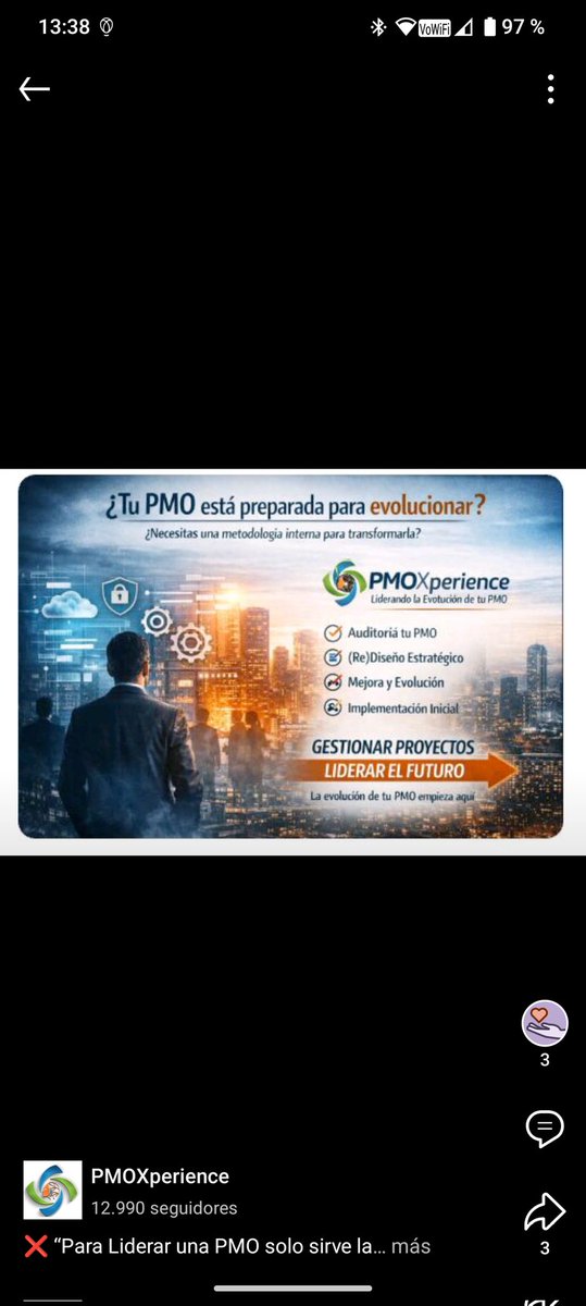 🚀 ¿Tu #PMO está lista para evolucionar? Te ayudamos a auditar, (re)diseñar e implementar tu PMO con enfoque estratégico y orientación a valor
💡 Evolucionar no es opcional es la diferencia!
📅 Primera sesión sin costo
👉 lnkd.in/dWD_v8sC
✉️ info@pmofficers.com
#PMOfficers