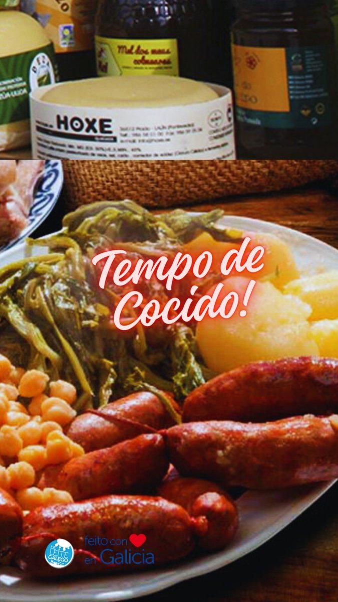 Tempo de cocido en Lalín. Produto de aquí, sabor de sempre e unha cita marcada no calendario! #TempoDeCocido #CocidoDeLalín #Tradición #HOXEQueixos