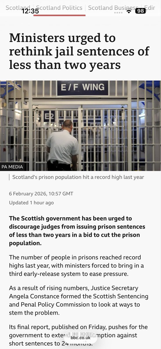 IainCathro's tweet photo. @StephenFlynnSNP @JohnSwinney your priority should be to protect the public - not expose the public to repeat offenders let out on bail who then murder the likes of Dr #Yule in Forfar. People of #Scotland when voting in May- @theSNP prioritise offenders over keeping public safe. https://t.co/gv22fzxRQu