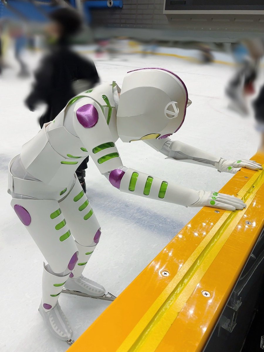 ガワコス動けない＆スピードスケート靴動けない＆弱点丸出しのダメダメホワイトアルバムのオフショ