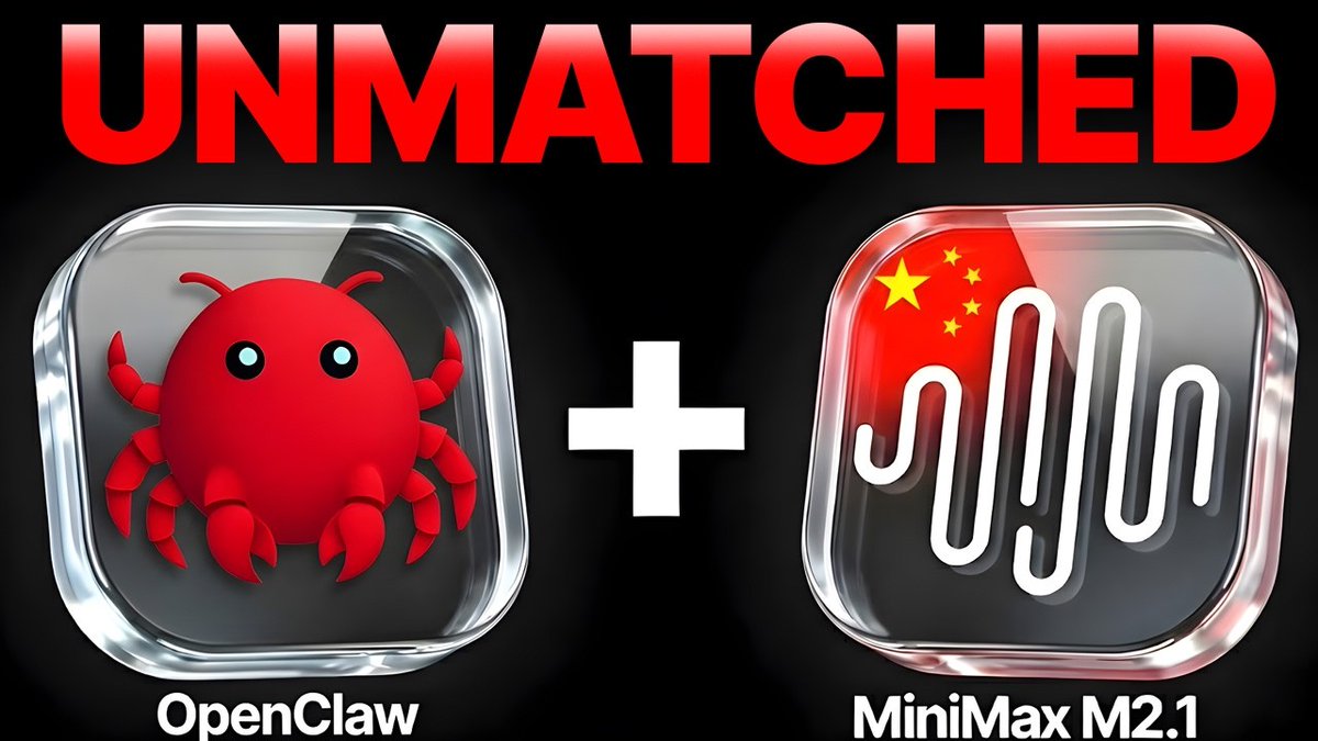 Everyone is sleeping on this. OpenClaw now runs Minimax for FREE. No ...