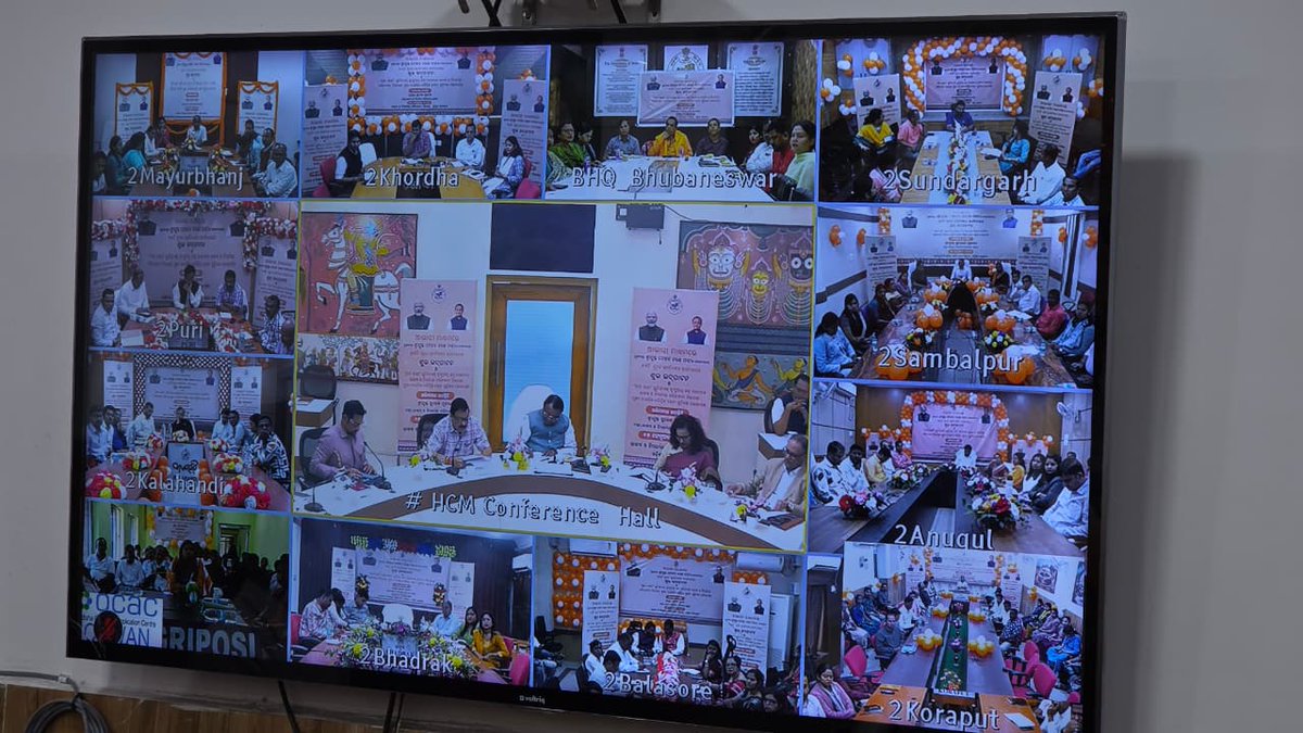 CollectorBgr's tweet photo. ମାନ୍ୟବର ମୁଖ୍ୟମନ୍ତ୍ରୀ ଶ୍ରୀ ମୋହନ ଚରଣ ମାଝୀ ତହସିଲଗୁଡ଼ିକରେ ଉପ-ନିବନ୍ଧନ କାର୍ଯ୍ୟାଳୟର ଉଦଘାଟନ କରିବାସହ 'ଆମ ସାଥୀ ୟୁନିଫାଏଡ ହ୍ବାଟସଆପ୍ ବଟ୍' ମାଧ୍ୟମରେ ବିଭିନ୍ନ ନାଗରିକ କୈନ୍ଦ୍ରିକ ସେବାଗୁଡ଼ିକର ଶୁଭାରମ୍ଭ କରିଥିଲେ Iଏହି ଅବସରରେ ଆୟୋଜିତ ଏକ କାର୍ଯ୍ୟକ୍ରମରେ ଜିଲ୍ଲାପାଳ,ବଲାଙ୍ଗିର OSWAN ପ୍ଲାଟଫର୍ମ ମାଧ୍ୟମରେ ଯୋଗ ଦେଇଥିଲେ। https://t.co/wmaBBOtpOh