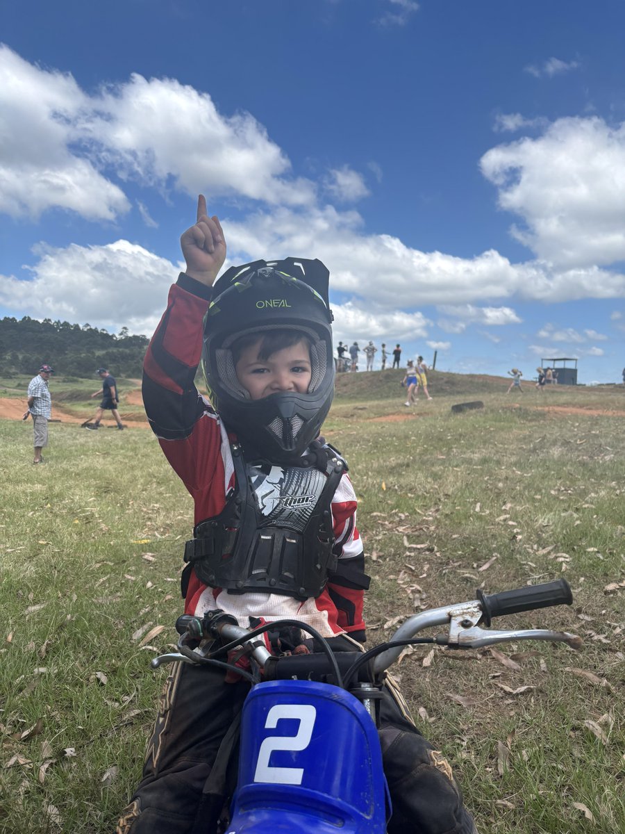 Proud moment last weekend. The lil guy took the top step for the day with a clean sweep of all 3 heats in his first race 💪🏽#2