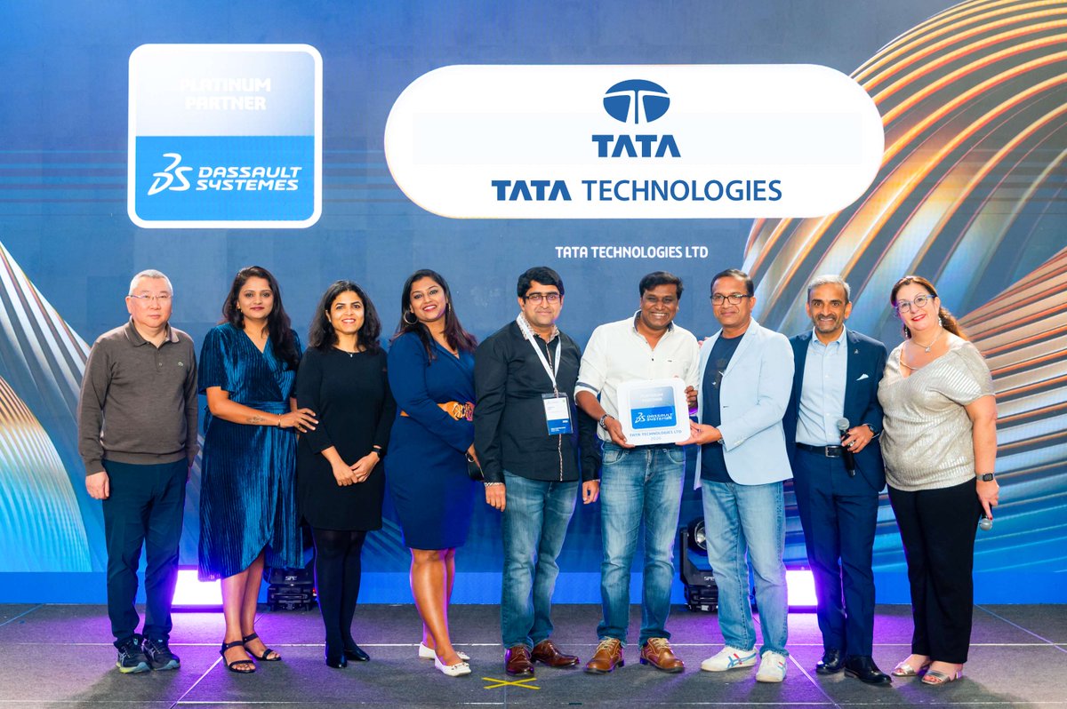 TataTech_News's tweet photo. #PlatinumPartnerAlert - Tata Technologies has leveled up its 2026 partnership with Dassault Systèmes to being a #PlatinumPartner.

Together, we’re powering innovation in automotive, aerospace, and beyond.

@Dassault3DS #ValueUp2026 at Chaing Mai, Thailand | CPE APAC, has been the perfect spot to celebrate 2025 wins and kick off 2026 with epic innovation, insights, and collaboration. Exclusive discussion forums on generative Experiences with 3DEXPERIENCE, AI-driven innovation, and accelerating the shift from legacy systems to 3DEXPERIENCE were the main focus.

An unforgettable event and a perfect win for #TataTechnologies!

#DassaultSystemes #ChiangMaiKickoff