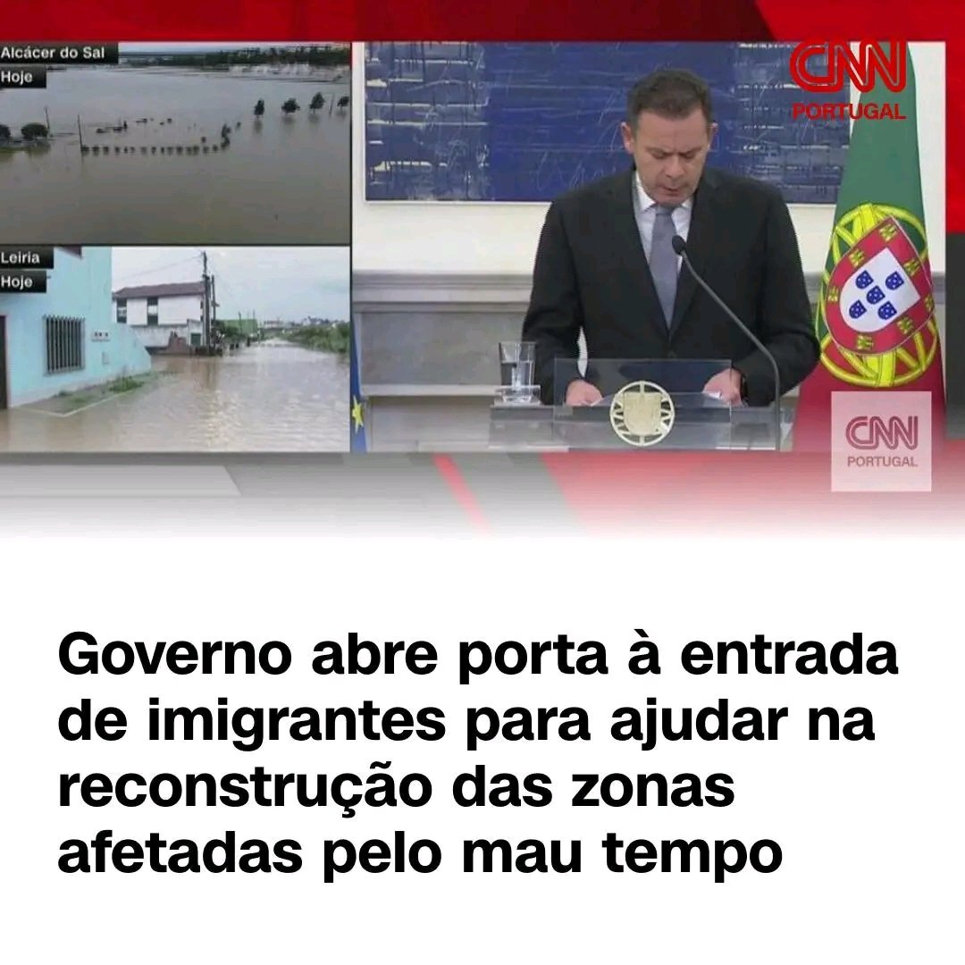 Até um evento natural, serve para justificar a substituição populacional, mas há ainda muito otário traidor que concorda e defende isto.
O Plano Kalergi à moda de Luís Maçontenegro.