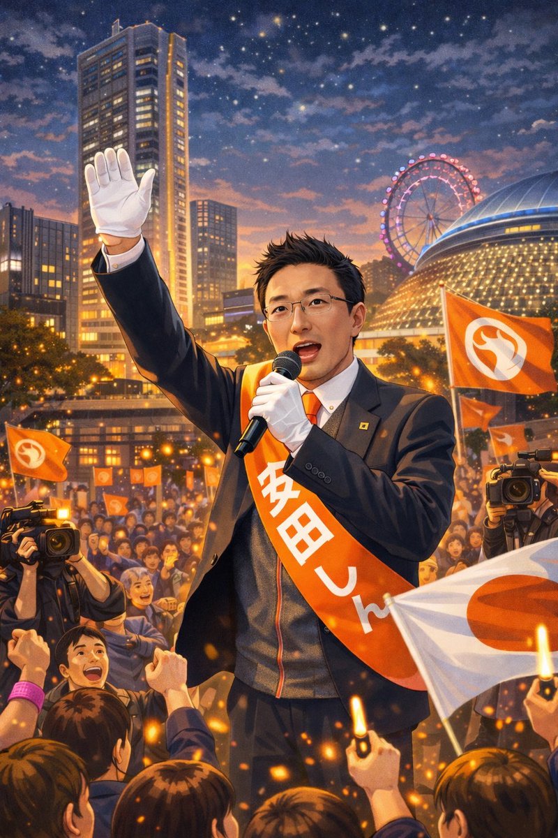 <a href="/Shin_Yasuda_16/">安田しん🟠🌸</a> 安田しんさん！最後の追い込みです！
参政党は残り1日で一気に逆転する党です！
最後まで頑張ってください🔥