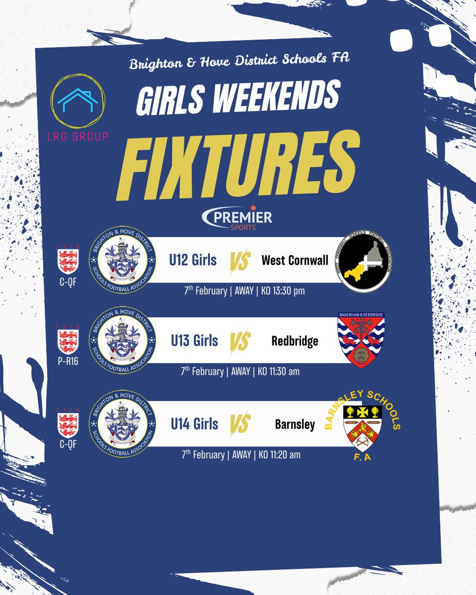 Brighton & Hove District Schools FA tweet media