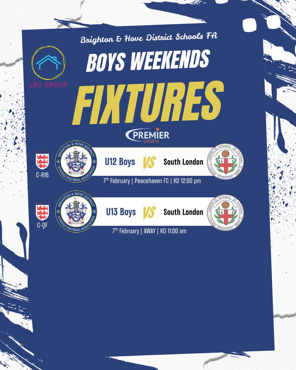 Brighton & Hove District Schools FA tweet media