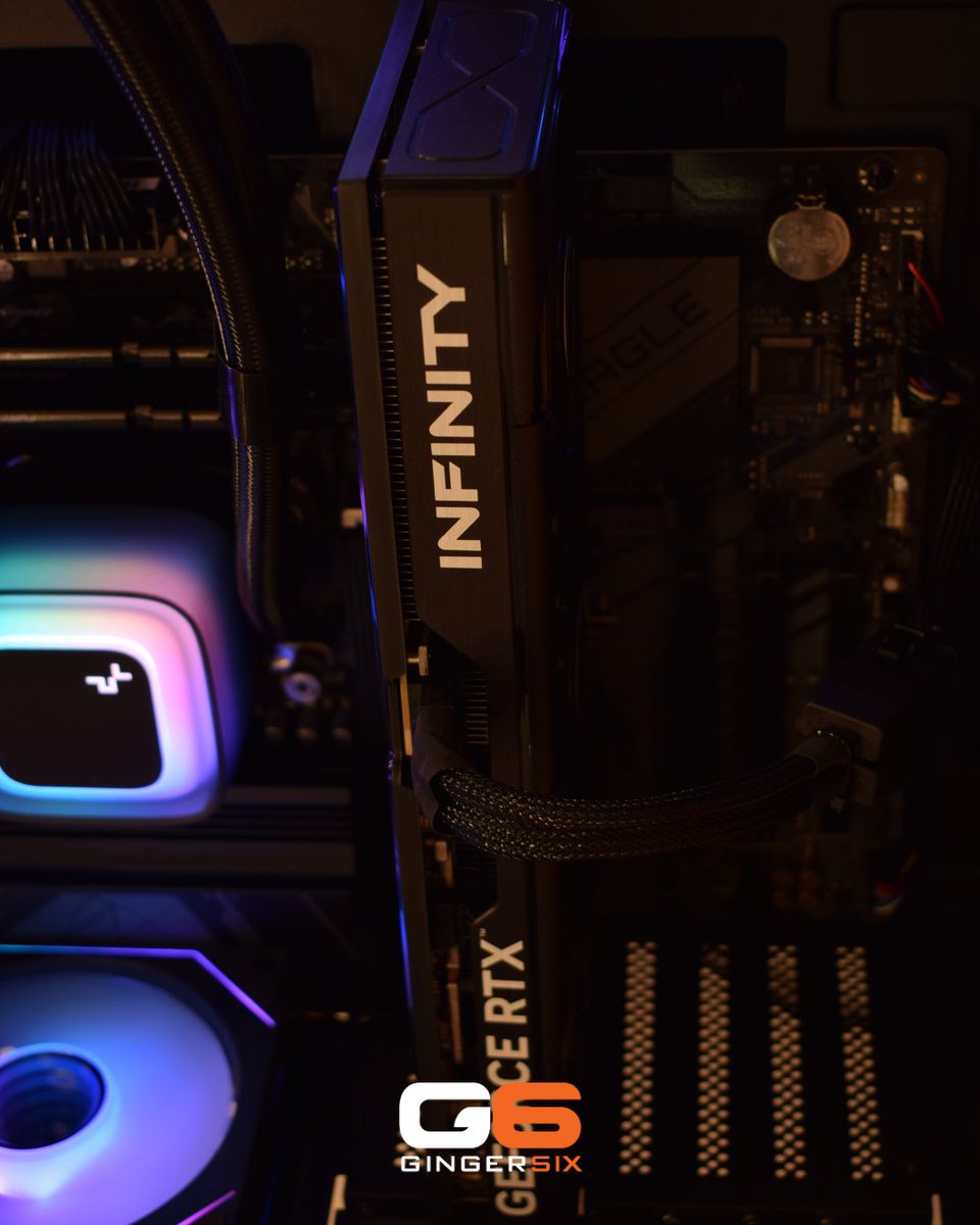 PC of the Day 🔥   
Ryzen 7 7800X3D | RTX 5070 | 32GB DDR5 | 1TB NVMe 360mm liquid cooler

Fast, cool, and perfect for gaming 😎

👉 Want to want to configure your own like this? Visit: ginger6.com/g6-fusion-800-…