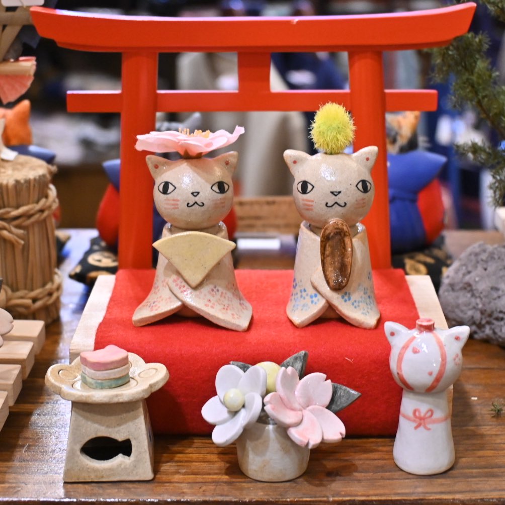 陶器屋スピコから「おひにゃさま」が届きました！ 今年はお内裏さま