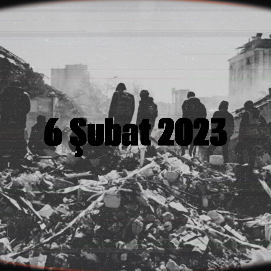 Vefat eden tüm vatandaşlarımıza Allah’tan rahmet, geride kalanlara sabır ve güç diliyoruz...
Unutmadık, unutmayacağız...

#6şubatdepreminiunutmayacağız