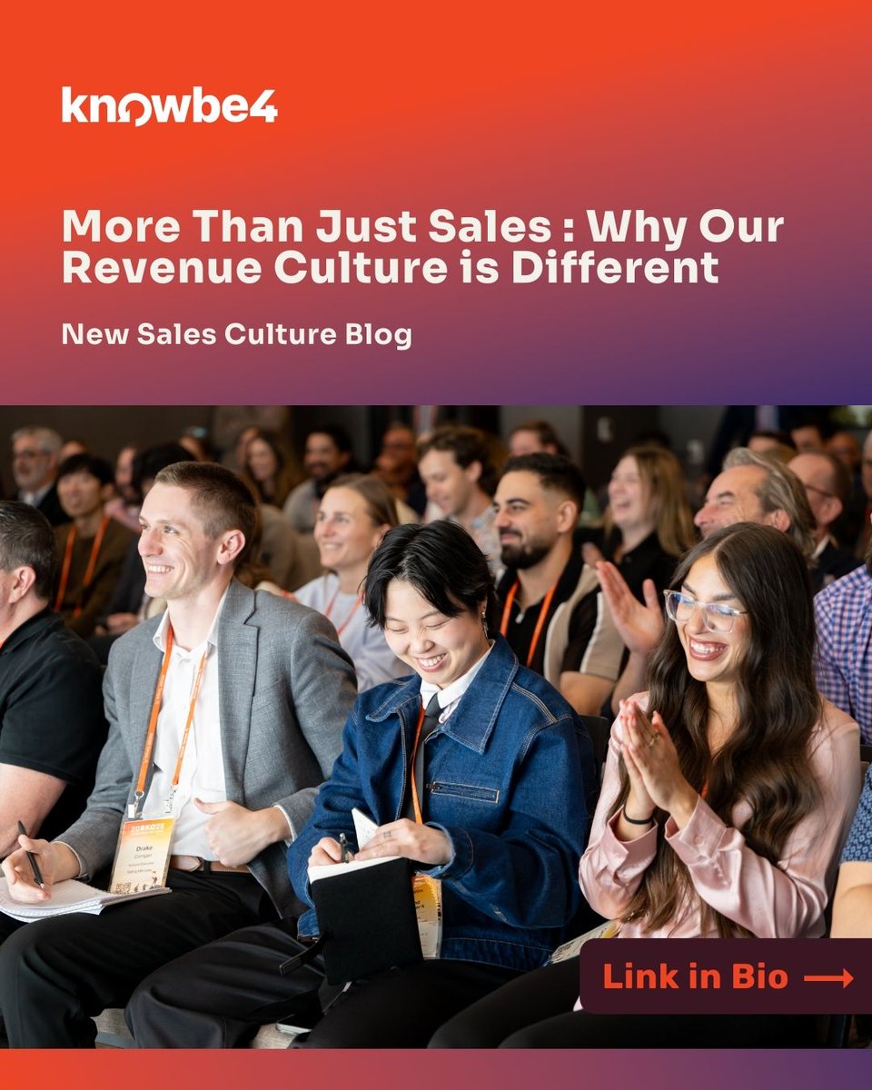 KnowBe4 People tweet media