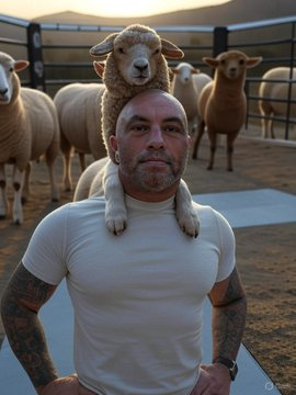 Merican_Muse's tweet image. I don't believe for a second @JoeRogan found religion, I think he's sheep-dogging you all into another duopoly corral because the #DeepState #MAGA narrative collapsed. #infowars #EpsteinFiles