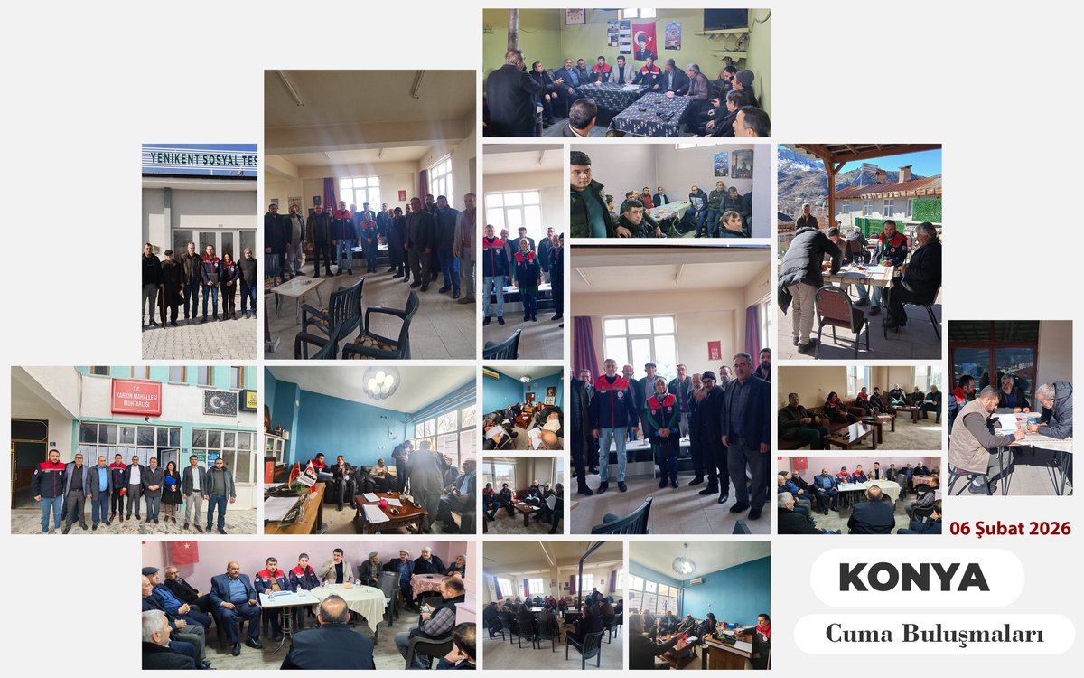 📍 #TarımSahada
🌾 Konya’da 63. Cuma Buluşması kapsamında üreticilerimizle bir araya geldik.
🔥 Anız yakılmasının önlenmesi
📊 Genel Tarım Sayımı
🗒️ Tarımsal üretim planlaması
✅ Yeni destekleme modeli
🧯 Tarımsal alanlarda yangın önlemleri