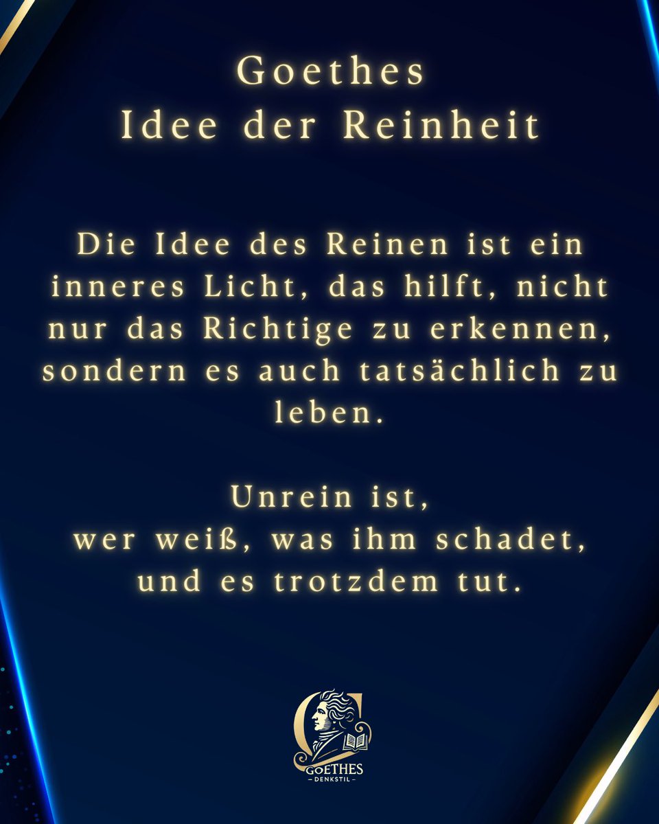 westostPoet's tweet photo. Was ist Goethes Idee der Reinheit? Sie ist genau das, was der #Menschheit heute fehlt. #Goethe #Weimar #Kultur #Wirtschaft #Politik #Weisheit #Abendland #Morgenland https://t.co/Z1oP8TeAmG