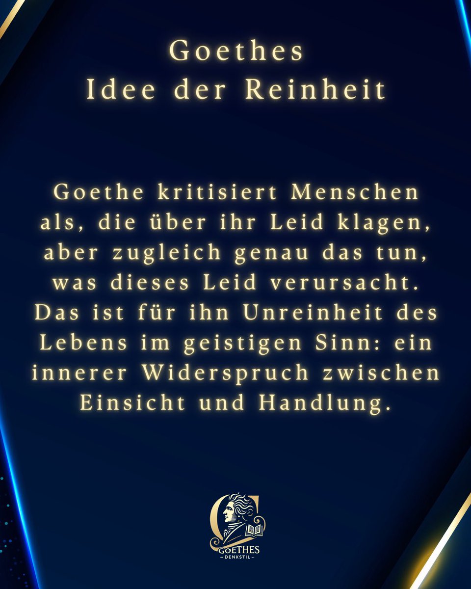 westostPoet's tweet photo. Was ist Goethes Idee der Reinheit? Sie ist genau das, was der #Menschheit heute fehlt. #Goethe #Weimar #Kultur #Wirtschaft #Politik #Weisheit #Abendland #Morgenland https://t.co/Z1oP8TeAmG