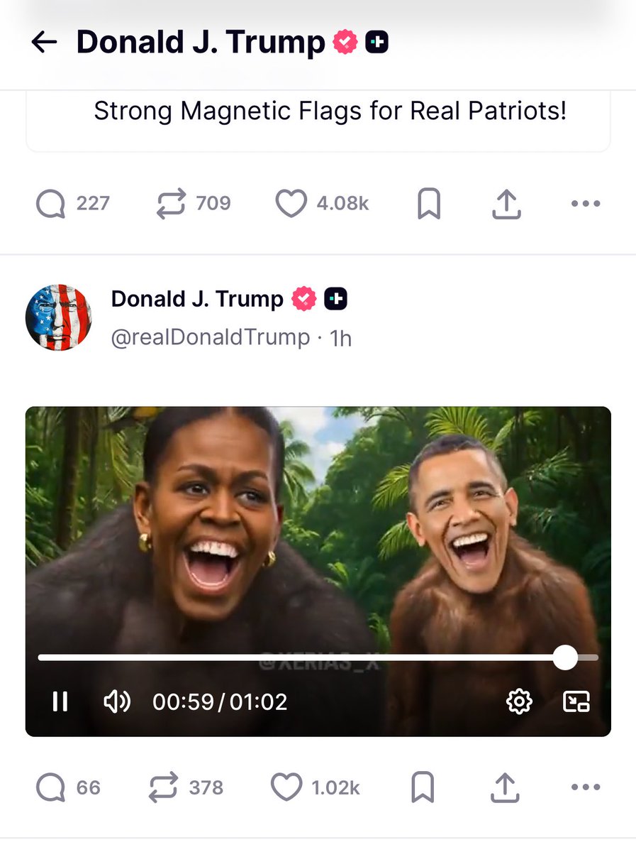 This was posted by the demented White House occupant.  While most today will focus on that him, I will not. America, focus your attention on those who enable him.  Focus your attention on the Republicans in Congress who will ignore this &amp; his grotesque prayer breakfast comments