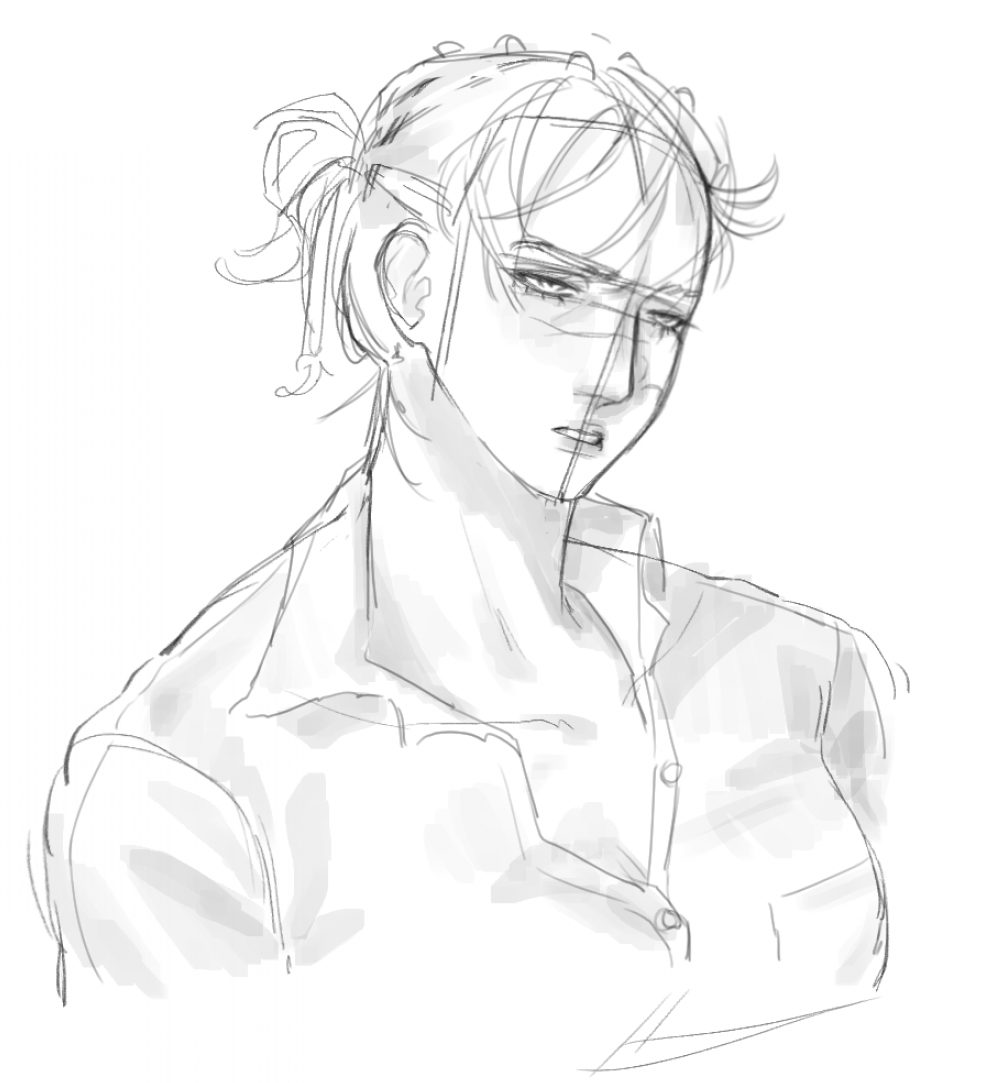 can never get her face right
wip of a redraw of some old(ish) oc art