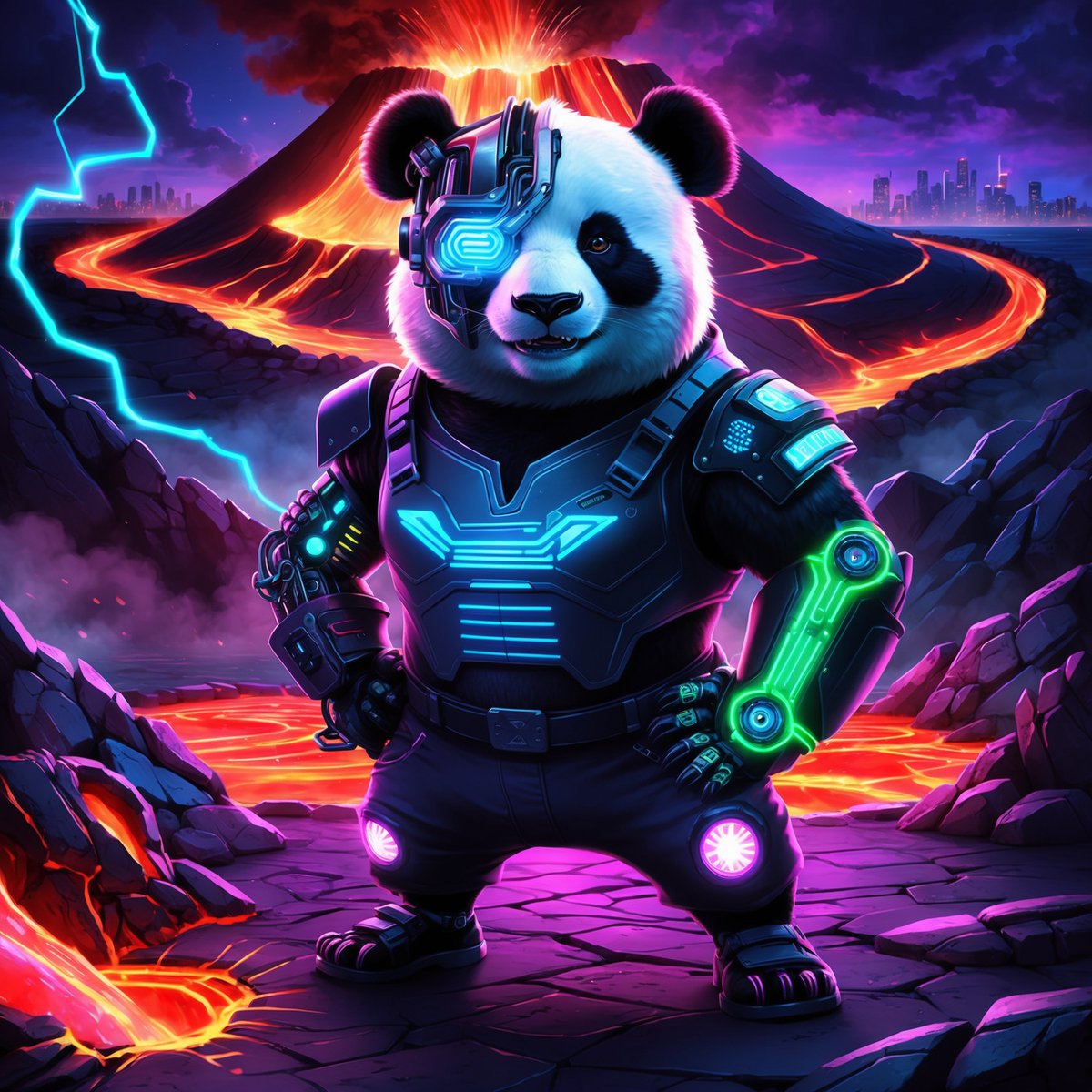 CyberPandaNFT's tweet photo. 3/5
Shunt as cyber core.
Glasses as victory lenses.
Scars as cyber tattoos of conquest.
These are not random traits.
They are real moments turned eternal.
One mint locks in that truth for good.

#CyberPanda #Legacy https://t.co/umqwbdTdUg