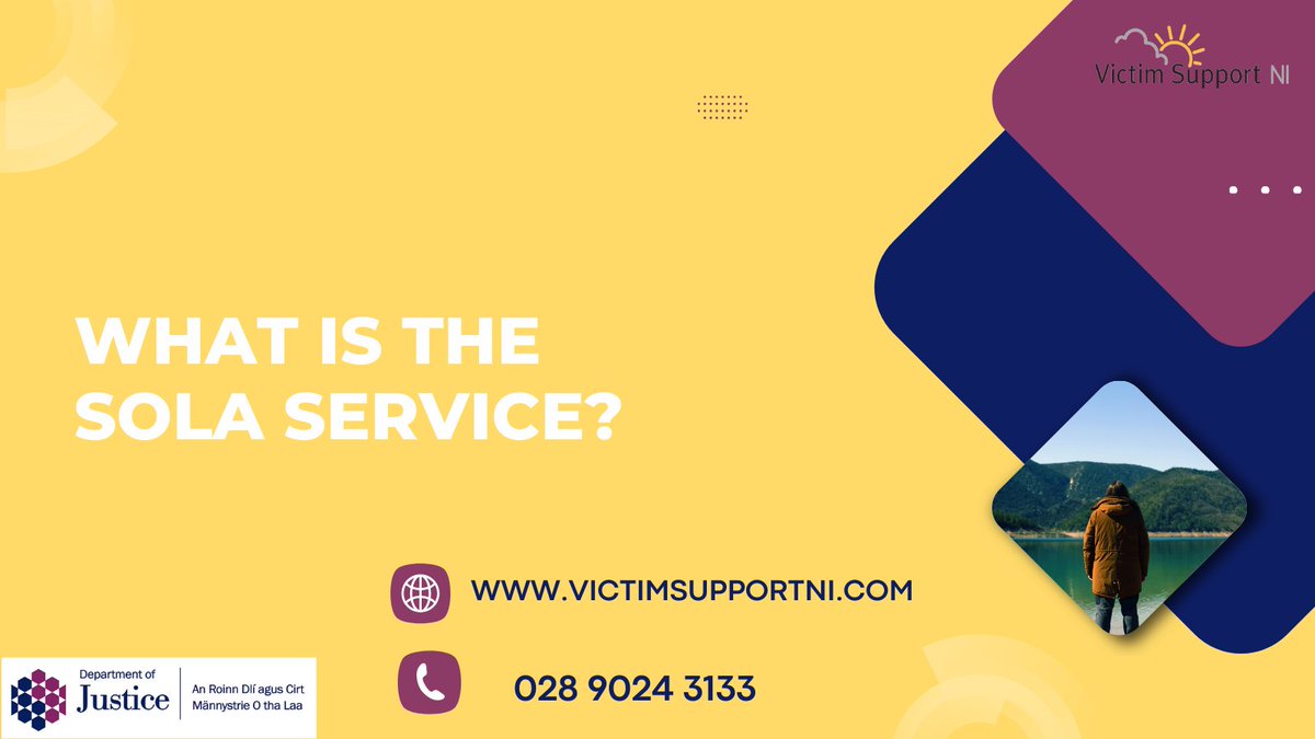 Justice_NI's tweet photo. 📢Sexual Offences Legal Advisers (SOLAs) are qualified lawyers who can provide free, independent legal advice & support to adult and child victims of sexual offences.
Read more: https://t.co/Q60fhsdMGf
#ItsNotOk #AccessToJustice https://t.co/1Zgtd0wymT