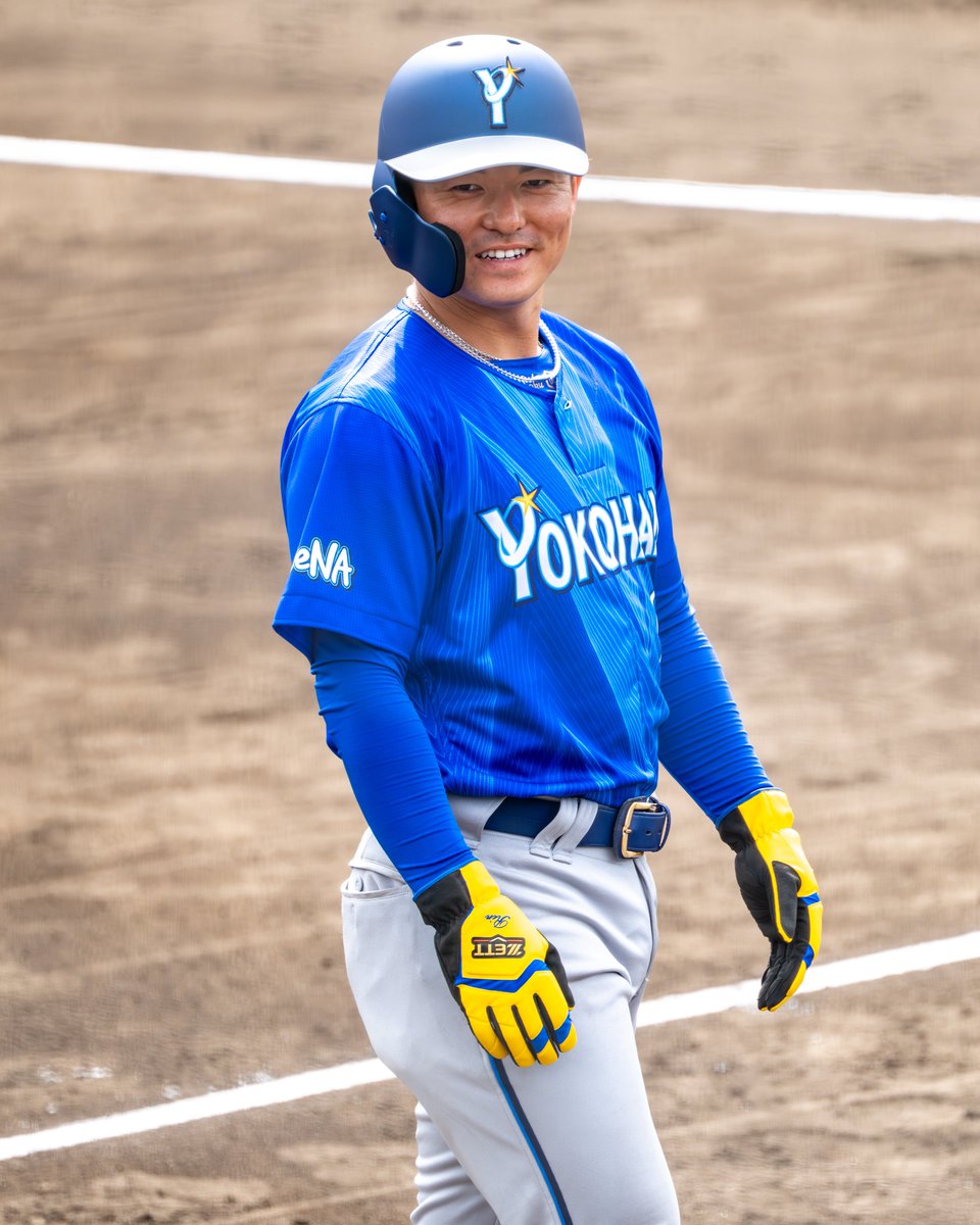 やっと！ビジターユニフォーム姿が見られて嬉し～い＼(^o^)／ #林琢真