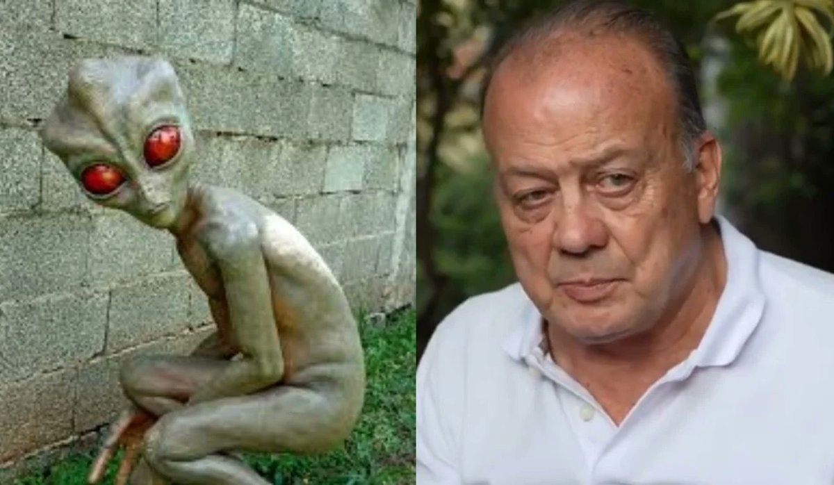 Observatori8's tweet photo. Ele descreveu um ser com características como "crânio em forma de gota" e "olhos em forma de gota", aparecendo em um documentário e gerando grande repercussão.

Coincidência o assunto ufologia voltar com força agora que a tecnologia está mais forte com IA, robótica e hologramas? https://t.co/srRCtOYXsQ