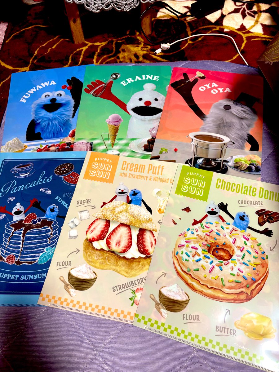 🐻‍コンビニ 3社 クリアファイル 🐻‍ ローソン、ファミマ