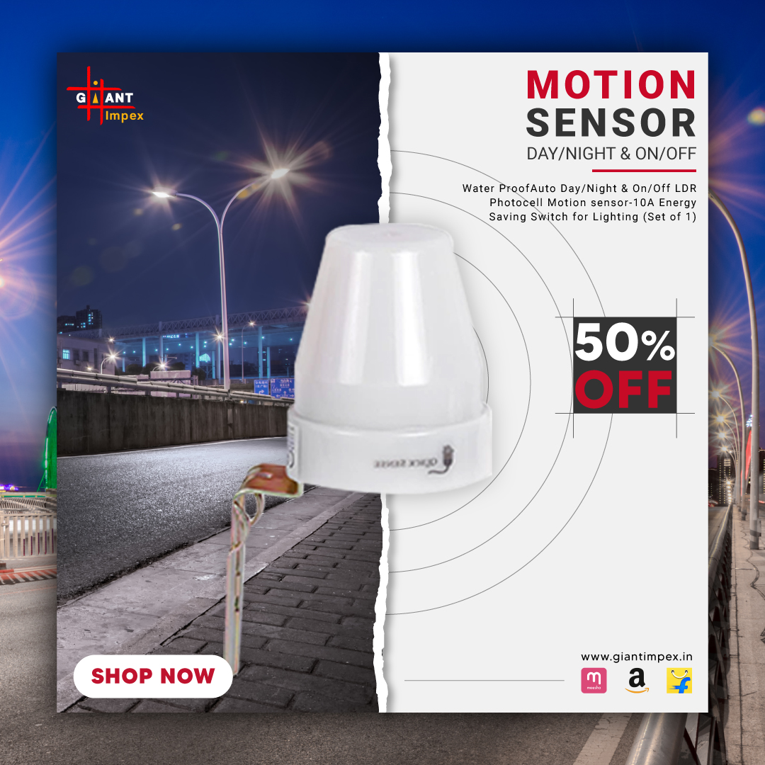 ImpexGiant's tweet photo. Ask for Photocell Sensor Light - #SensorLight
GIANT IMPEX Auto Day/Night On &amp; Off Photocell, LDR Sensor Switch for Lighting Waterproof Photocell - Sensor 10A
#Amazon
https://t.co/fsJ5SdglaQ
#Meesho
https://t.co/FoEt0MH4Ci https://t.co/0Uck6N2Waj
