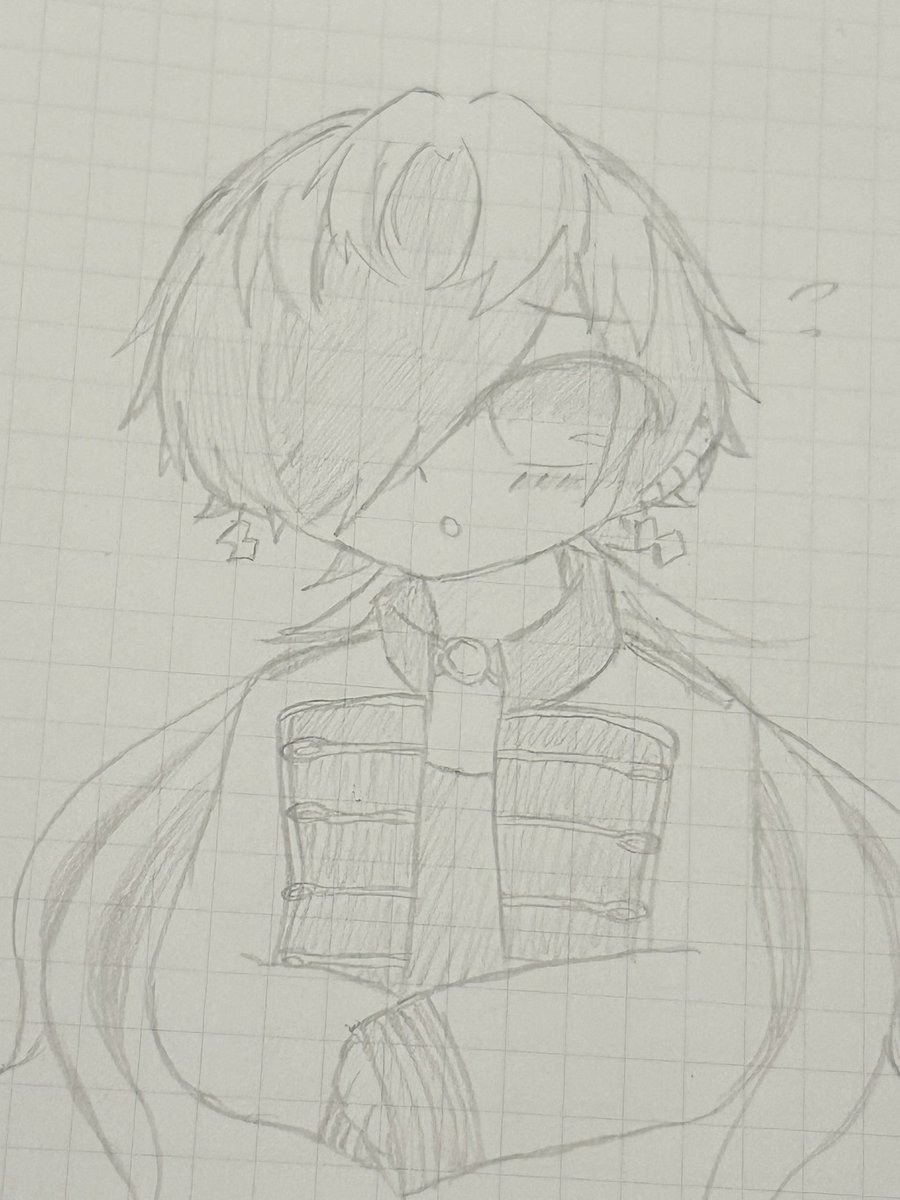 久しぶりにアナログ
筆圧弱すぎて薄い