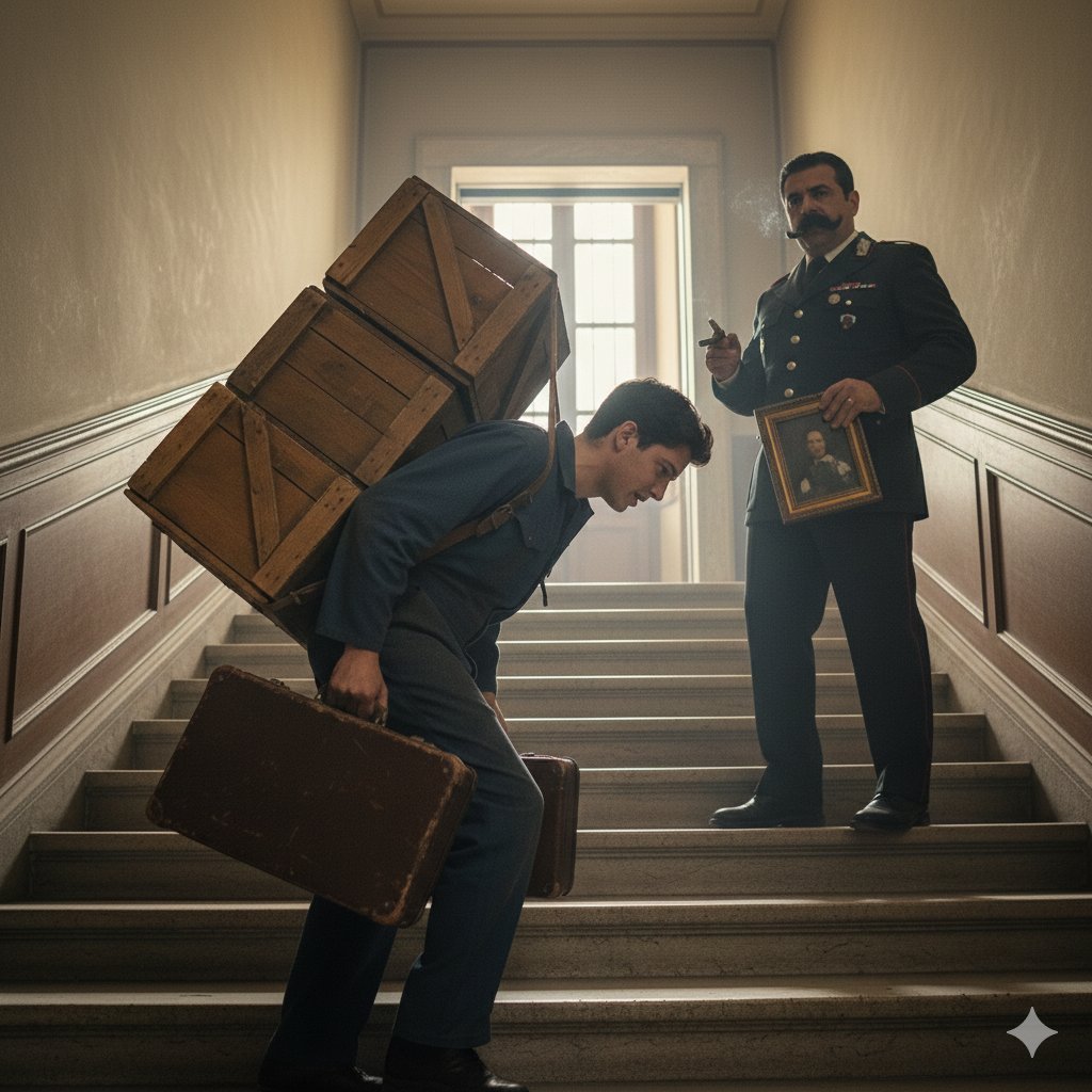 Workerfilippo's tweet photo. Servizio di pulizia e facchinaggio, rigorosamente sorvegliati. Alle forze dell'ordine non piace la gente pigra. https://t.co/CUPWHTr6wQ