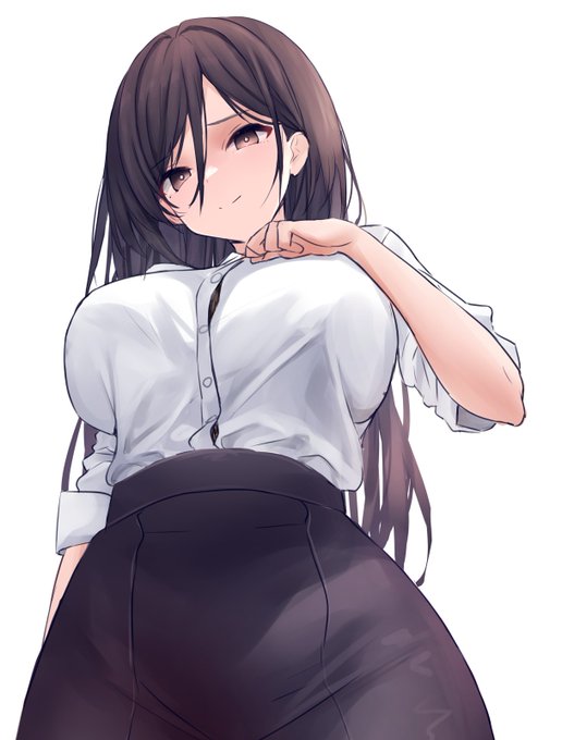 黒髪ロングお姉さん 