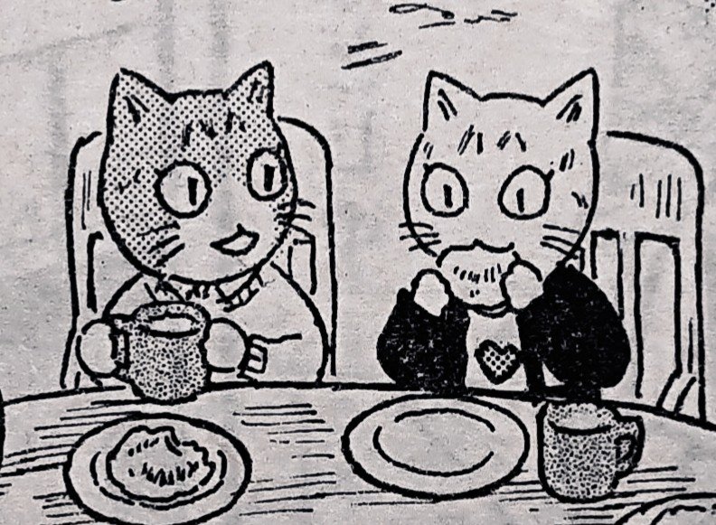 自分で言うのもなんだが子猫が可愛く描けた。

(ヤングチャンピオン烈 No.2掲載『裏の家の魔女先生』第43話) 