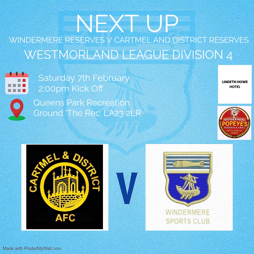 Windermere Sports Club ⚽️ tweet media