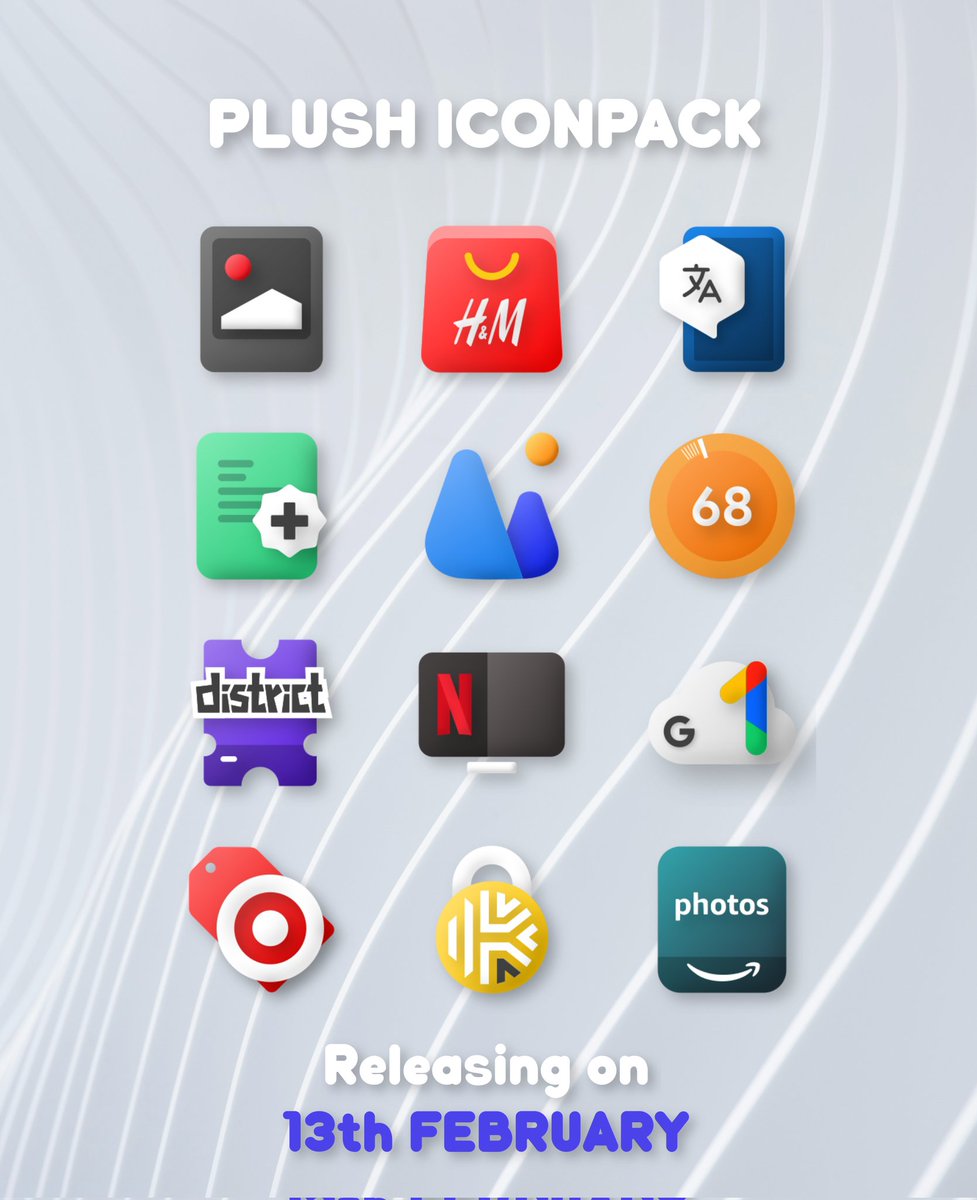 The time has come! PLUSH will be released on the 13th of February!

A LOT of free promo codes will be up for grabs on the release date!

Repost and ❤️ this tweet with a comment below 👇🏻

Make sure to FOLLOW me so that I can send you the code!

Cheers peeps and let's have fun!
❤️