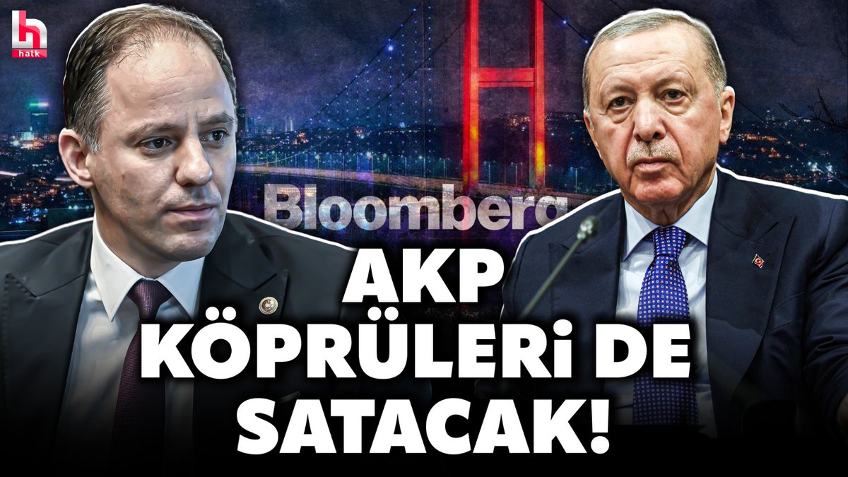 CHP'li Yavuzyılmaz (<a href="/yavuzyilmazd/">Deniz Yavuzyılmaz</a>) ortaya çıkarmıştı: Köprülerin satılacağı netleşti... Geçiş ücretleri uçacak!
🎙<a href="/SedaSelek1/">Seda Selek</a>
🗣️<a href="/tezkanmehmet/">Mehmet Tezkan</a>

İZLEMEK İÇİN TIKLAYIN: 👉youtu.be/YlQK1HcJX7Q